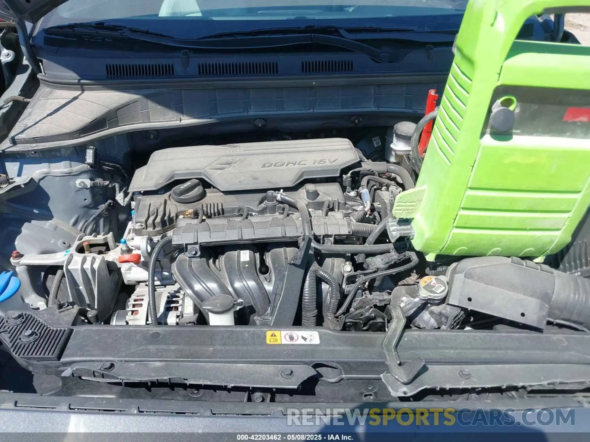 10 fotografías del automóvil dañado KM8K3CAB2PU019214 HYUNDAI KONA 2023