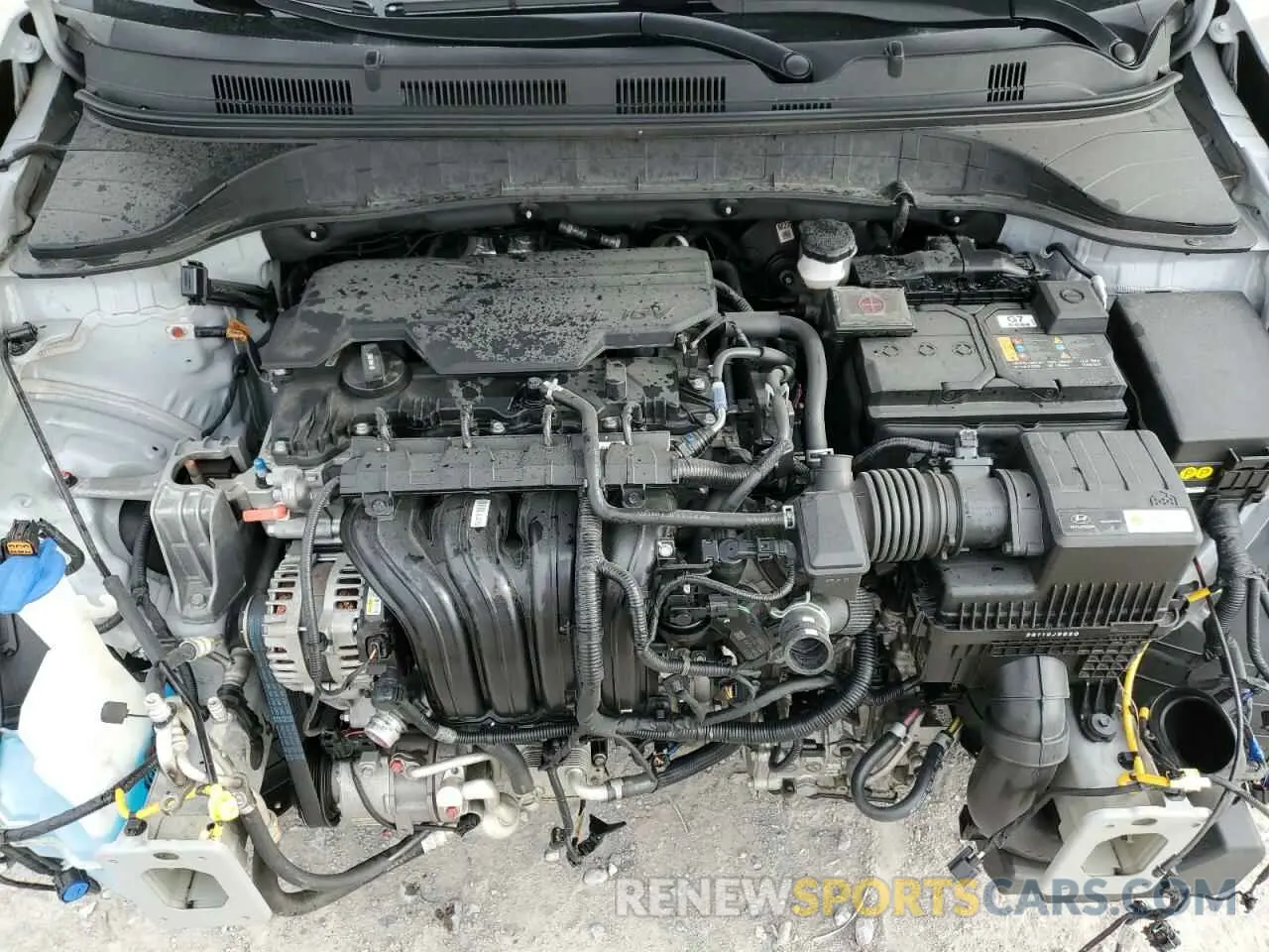 12 fotografías del automóvil dañado KM8K3CAB2PU946987 HYUNDAI KONA 2023