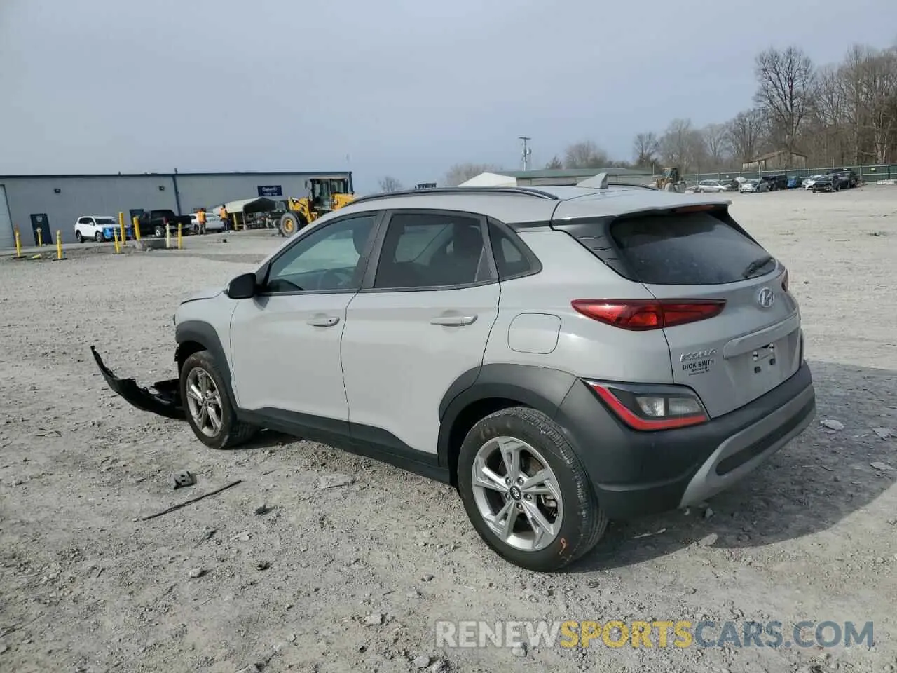 2 fotografías del automóvil dañado KM8K3CAB2PU946987 HYUNDAI KONA 2023