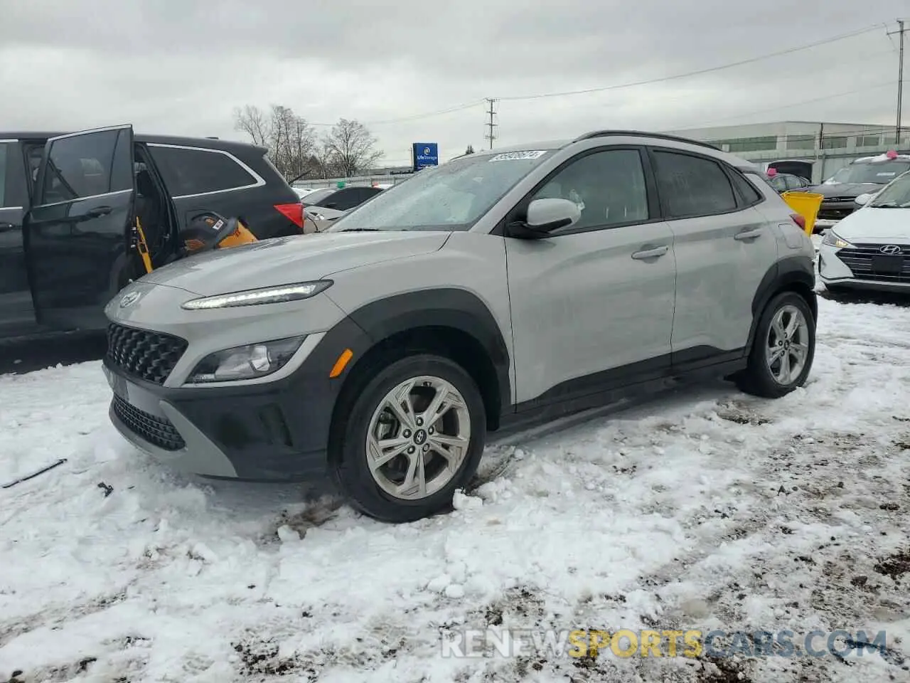 1 fotografías del automóvil dañado KM8K3CAB3PU974667 HYUNDAI KONA 2023