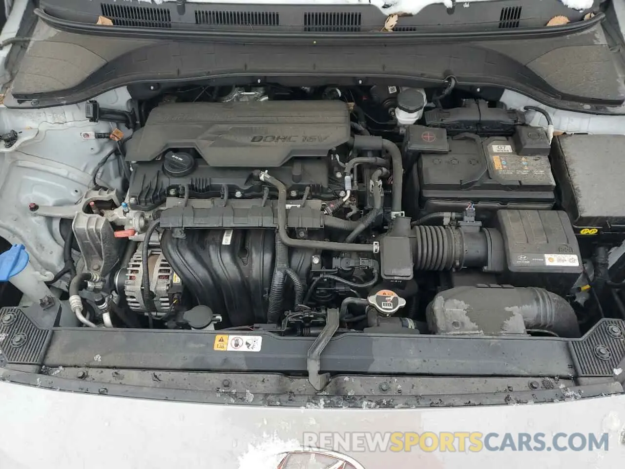 11 fotografías del automóvil dañado KM8K3CAB3PU974667 HYUNDAI KONA 2023