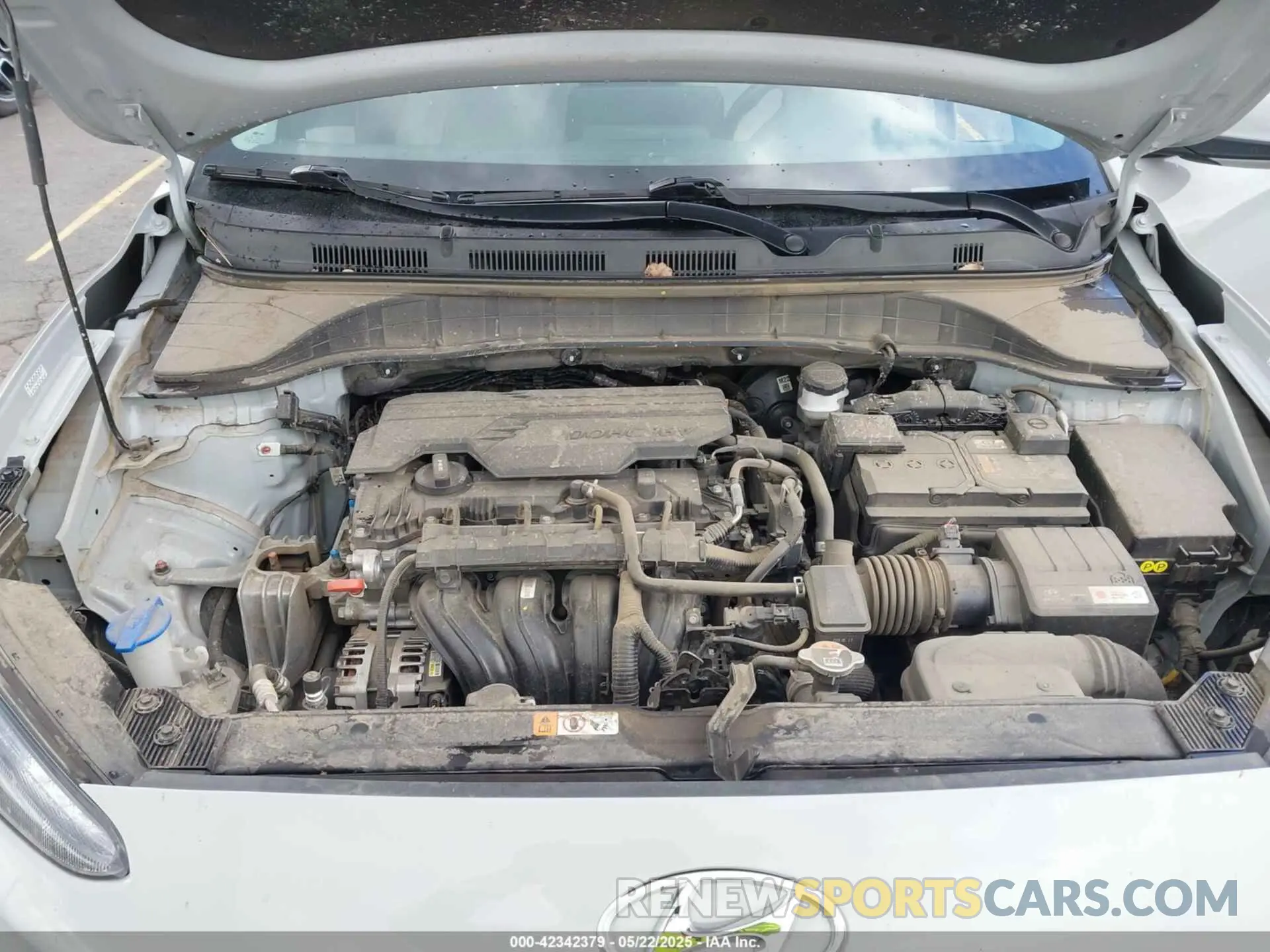 10 fotografías del automóvil dañado KM8K3CAB4PU025600 HYUNDAI KONA 2023