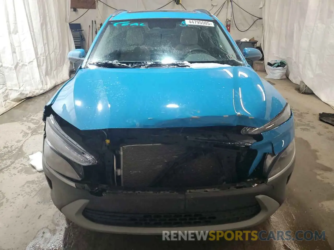 5 fotografías del automóvil dañado KM8K3CAB7PU932549 HYUNDAI KONA 2023