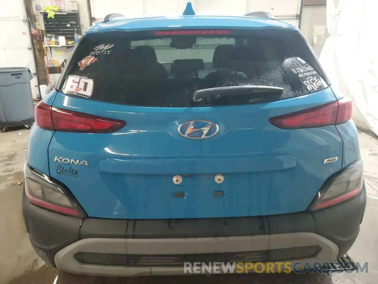 6 fotografías del automóvil dañado KM8K3CAB7PU932549 HYUNDAI KONA 2023