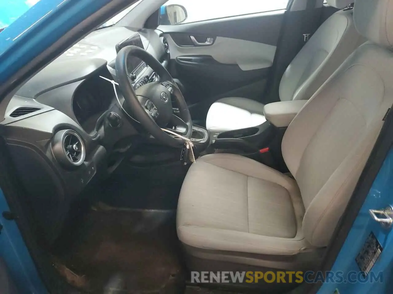 7 fotografías del automóvil dañado KM8K3CAB7PU932549 HYUNDAI KONA 2023