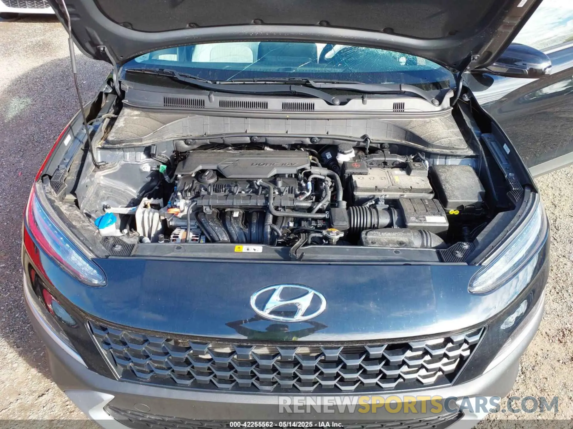10 fotografías del automóvil dañado KM8K3CAB9PU059564 HYUNDAI KONA 2023