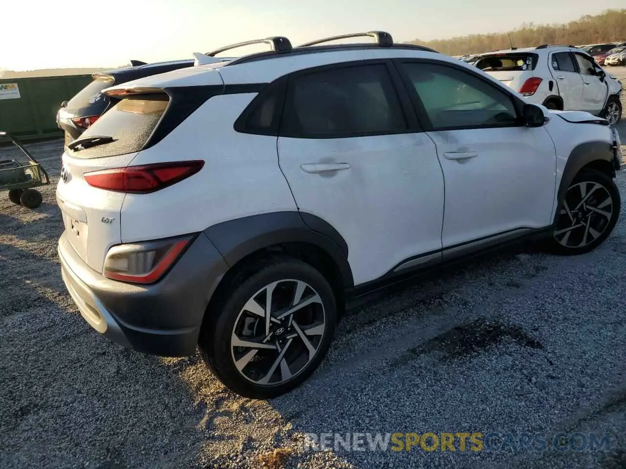 3 fotografías del automóvil dañado KM8K53A34PU978181 HYUNDAI KONA 2023
