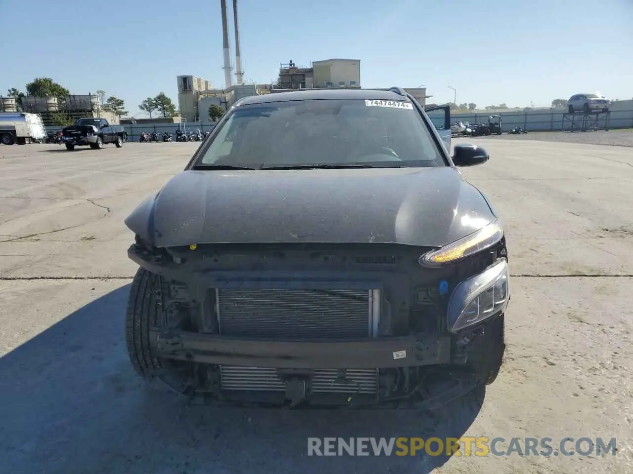 5 fotografías del automóvil dañado KM8K53A3XPU954368 HYUNDAI KONA 2023