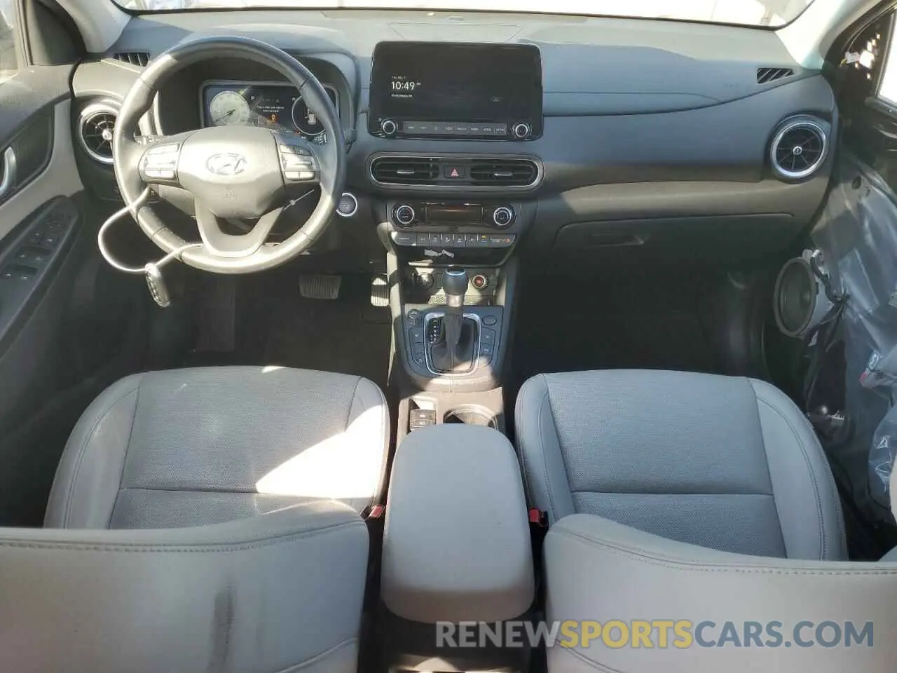 8 fotografías del automóvil dañado KM8K53A3XPU954368 HYUNDAI KONA 2023