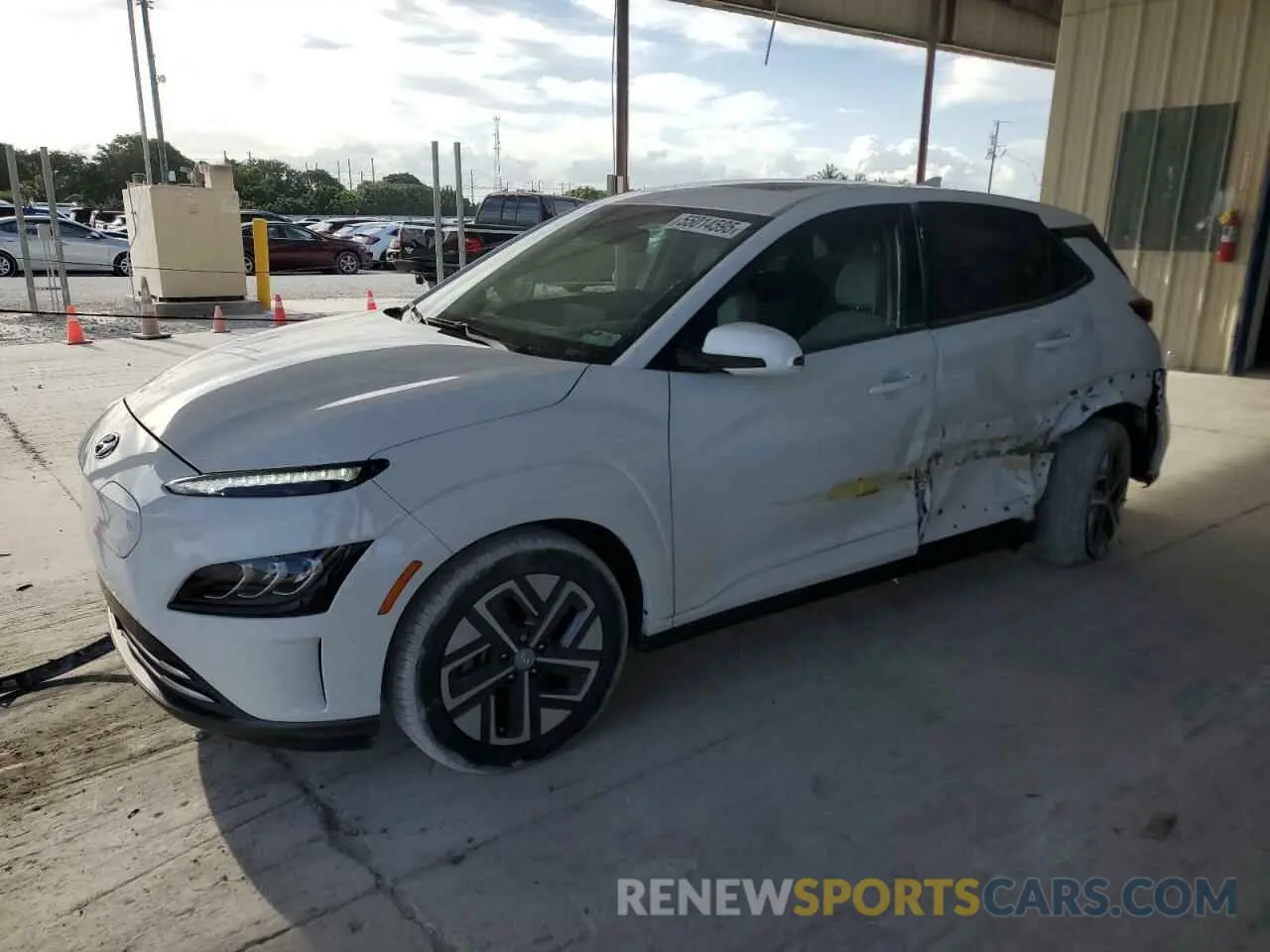 1 fotografías del automóvil dañado KM8K53AG7PU181183 HYUNDAI KONA 2023