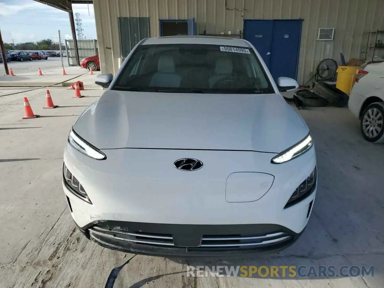 5 fotografías del automóvil dañado KM8K53AG7PU181183 HYUNDAI KONA 2023