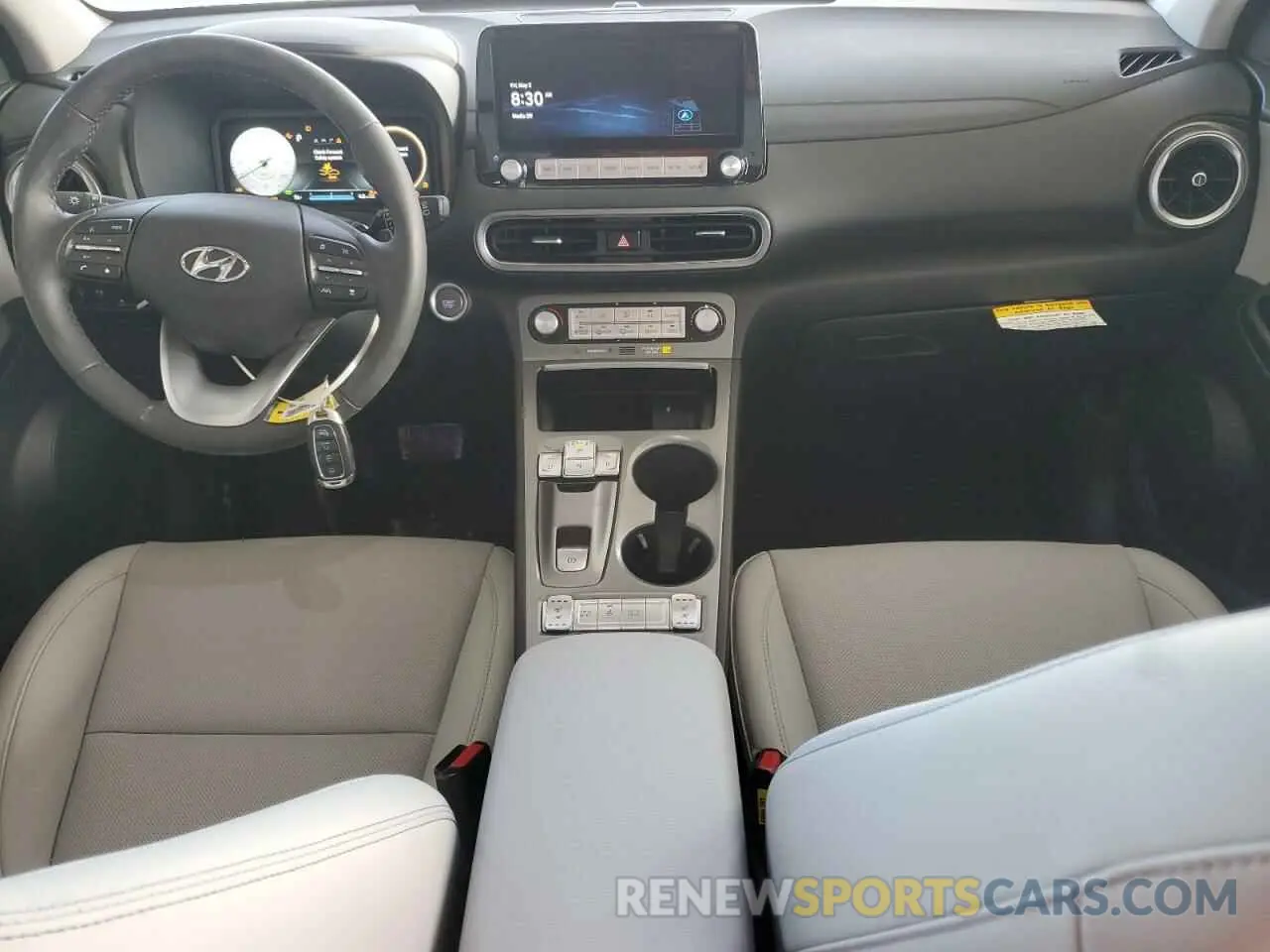 8 fotografías del automóvil dañado KM8K53AG7PU181183 HYUNDAI KONA 2023