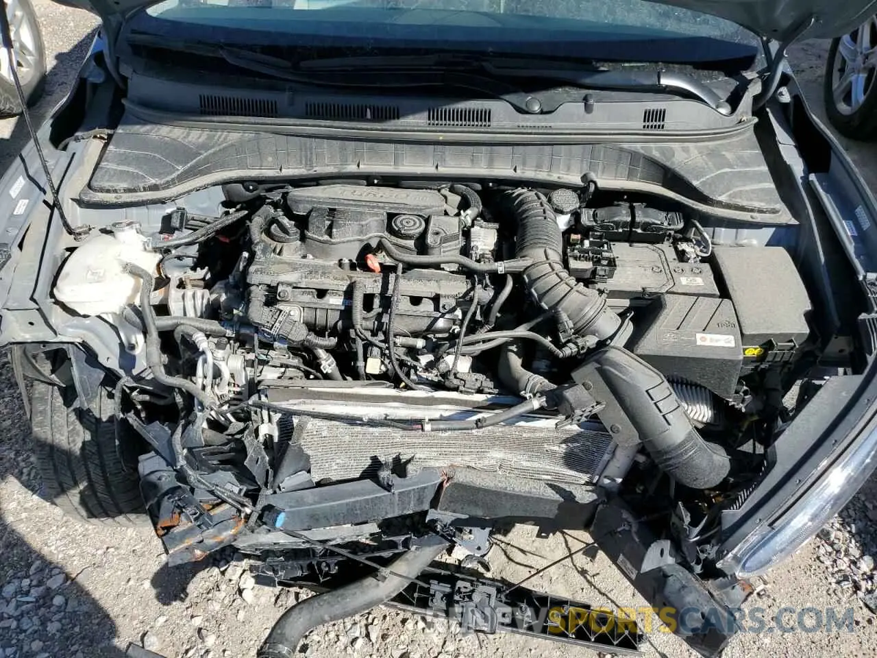 12 fotografías del automóvil dañado KM8K5CA31PU039070 HYUNDAI KONA 2023