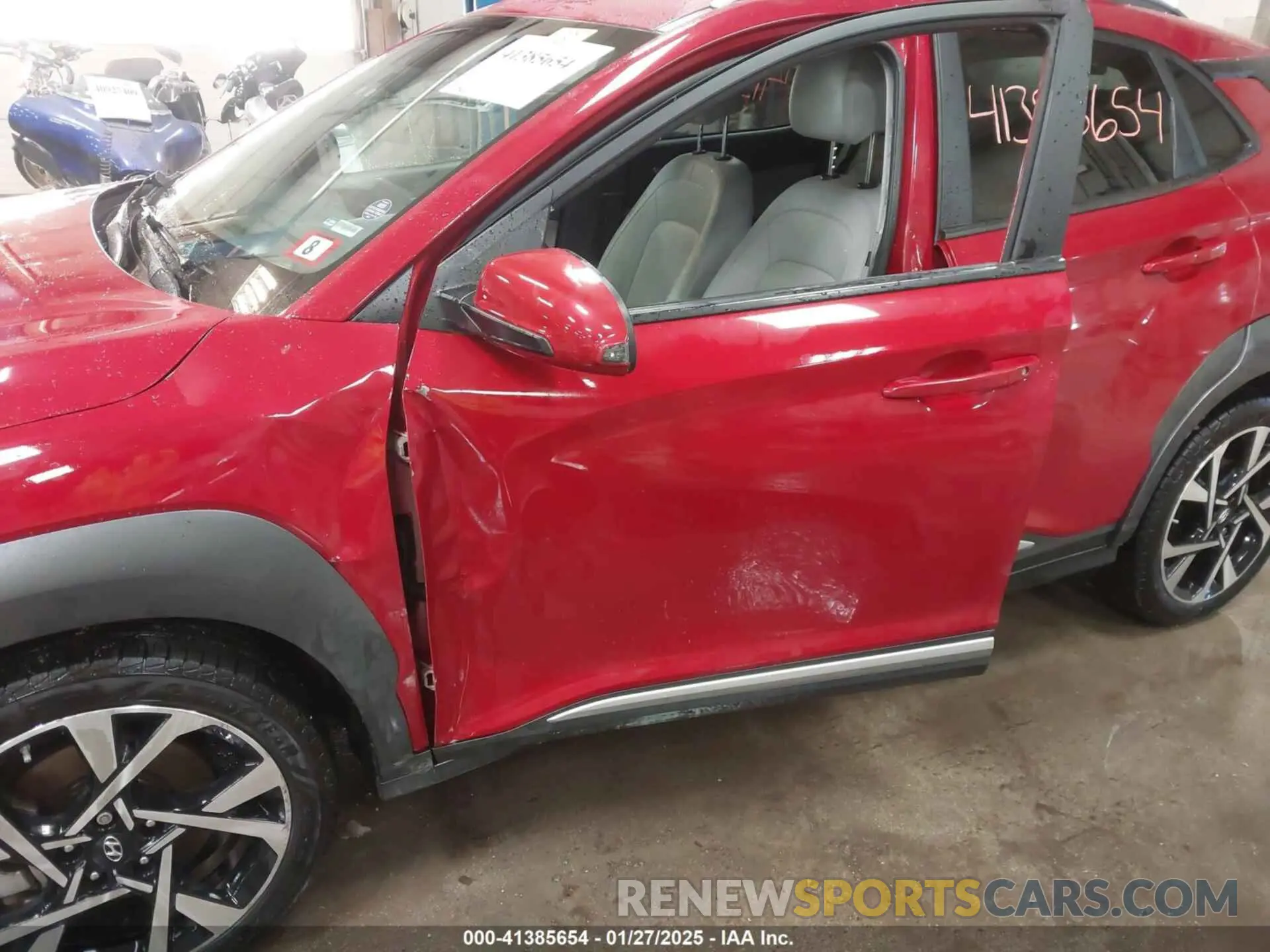 6 fotografías del automóvil dañado KM8K5CA33PU945222 HYUNDAI KONA 2023
