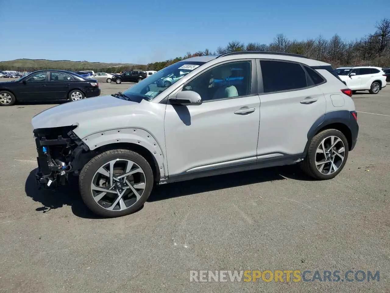 1 fotografías del automóvil dañado KM8K5CA34PU010436 HYUNDAI KONA 2023