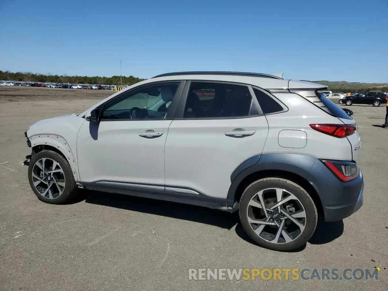 2 fotografías del automóvil dañado KM8K5CA34PU010436 HYUNDAI KONA 2023