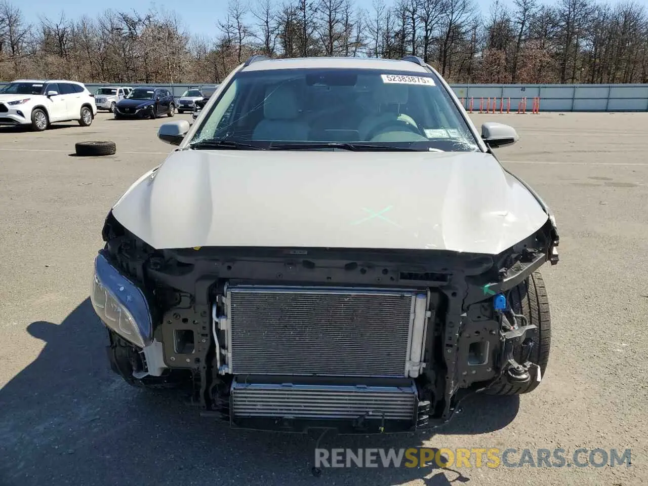 5 fotografías del automóvil dañado KM8K5CA34PU010436 HYUNDAI KONA 2023