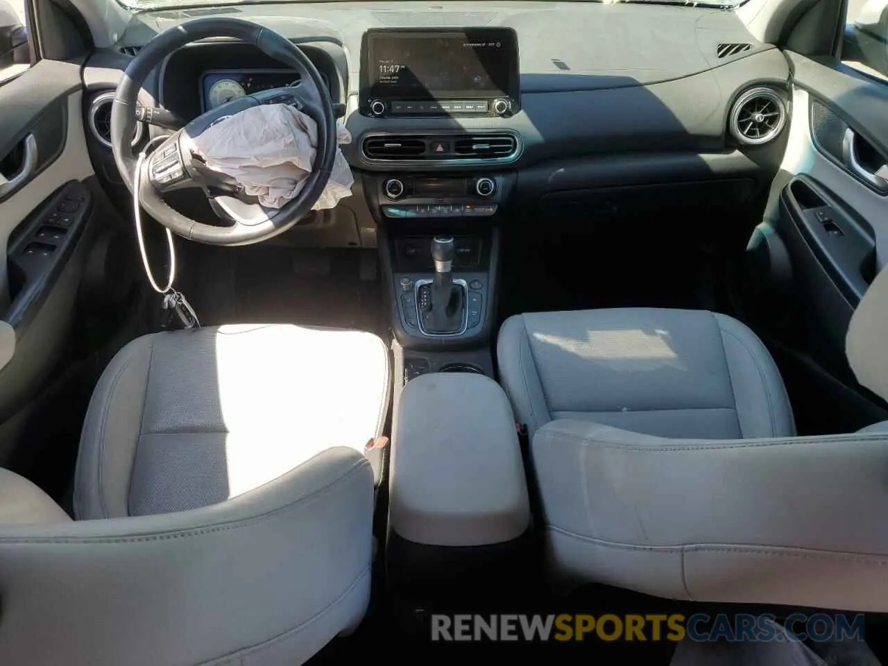 8 fotografías del automóvil dañado KM8K5CA34PU010436 HYUNDAI KONA 2023
