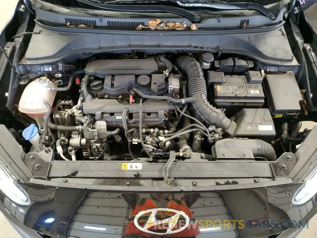 12 fotografías del automóvil dañado KM8K5CA35PU045602 HYUNDAI KONA 2023