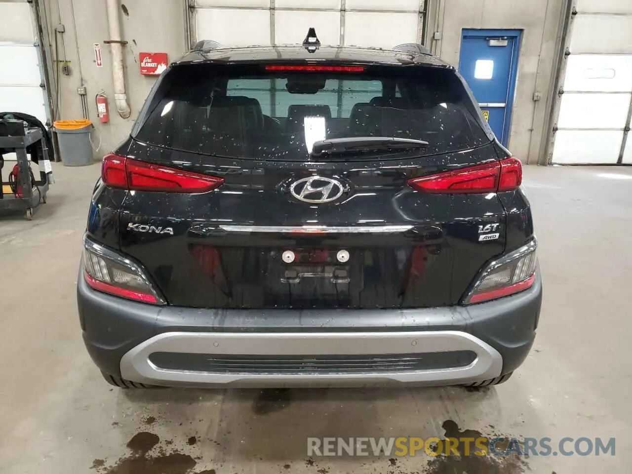 6 fotografías del automóvil dañado KM8K5CA35PU045602 HYUNDAI KONA 2023