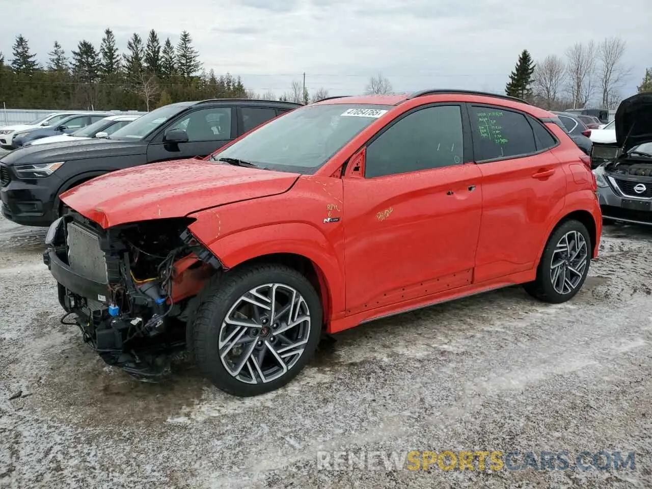 1 fotografías del automóvil dañado KM8K5CA36PU006534 HYUNDAI KONA 2023