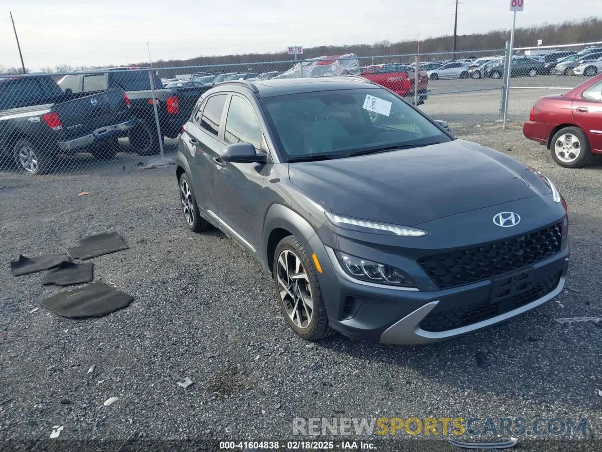 1 fotografías del automóvil dañado KM8K5CA38PU052253 HYUNDAI KONA 2023