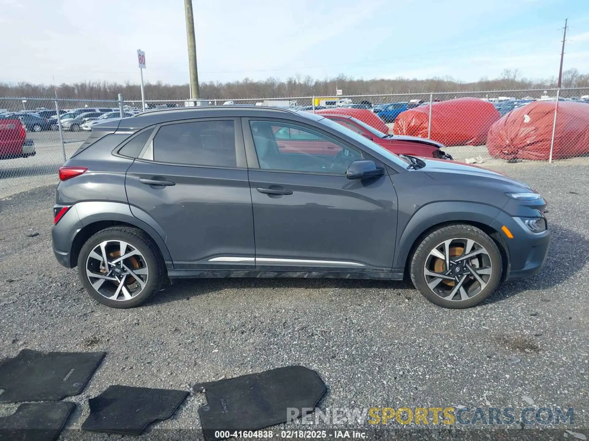 13 fotografías del automóvil dañado KM8K5CA38PU052253 HYUNDAI KONA 2023
