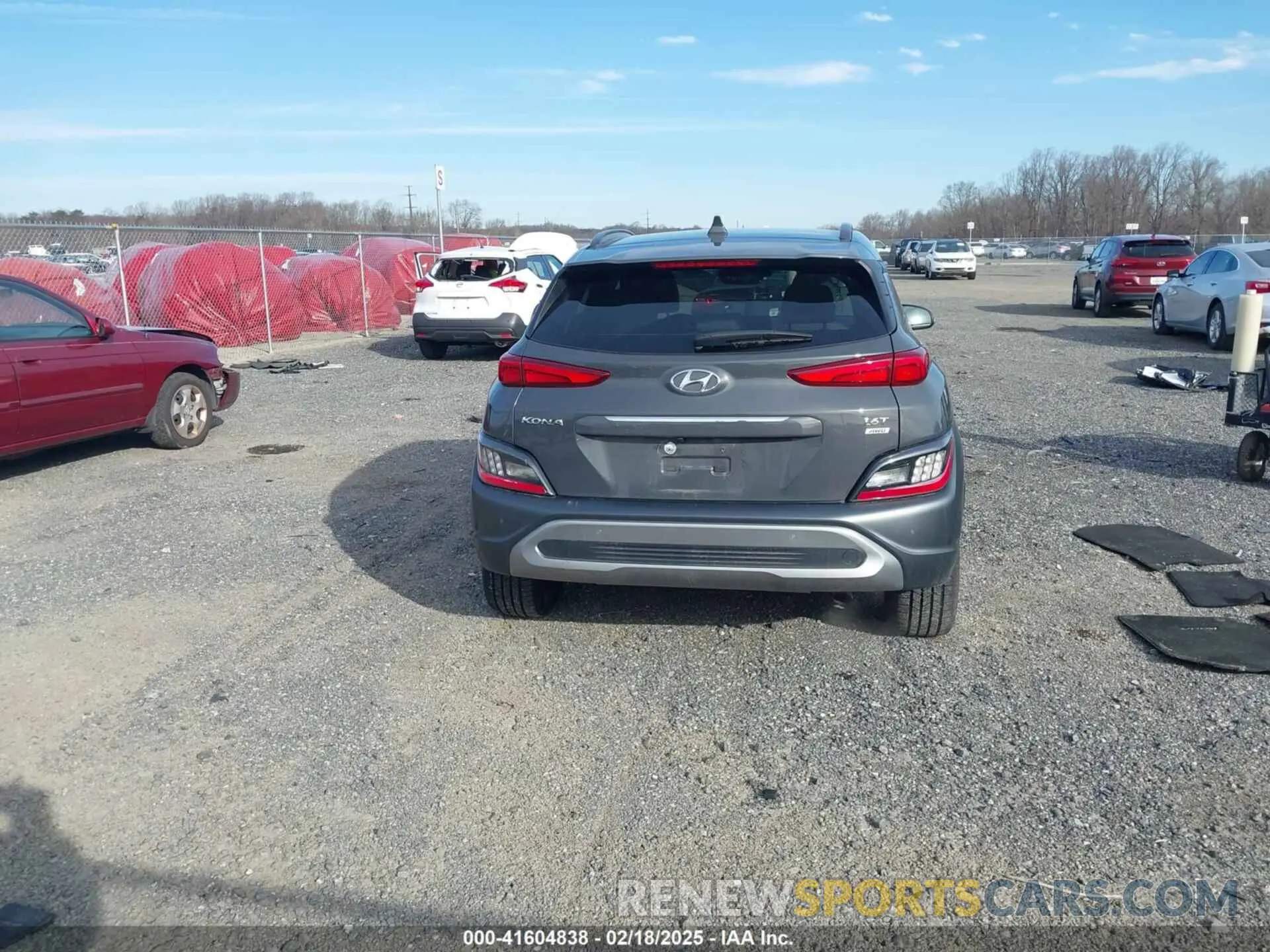 16 fotografías del automóvil dañado KM8K5CA38PU052253 HYUNDAI KONA 2023