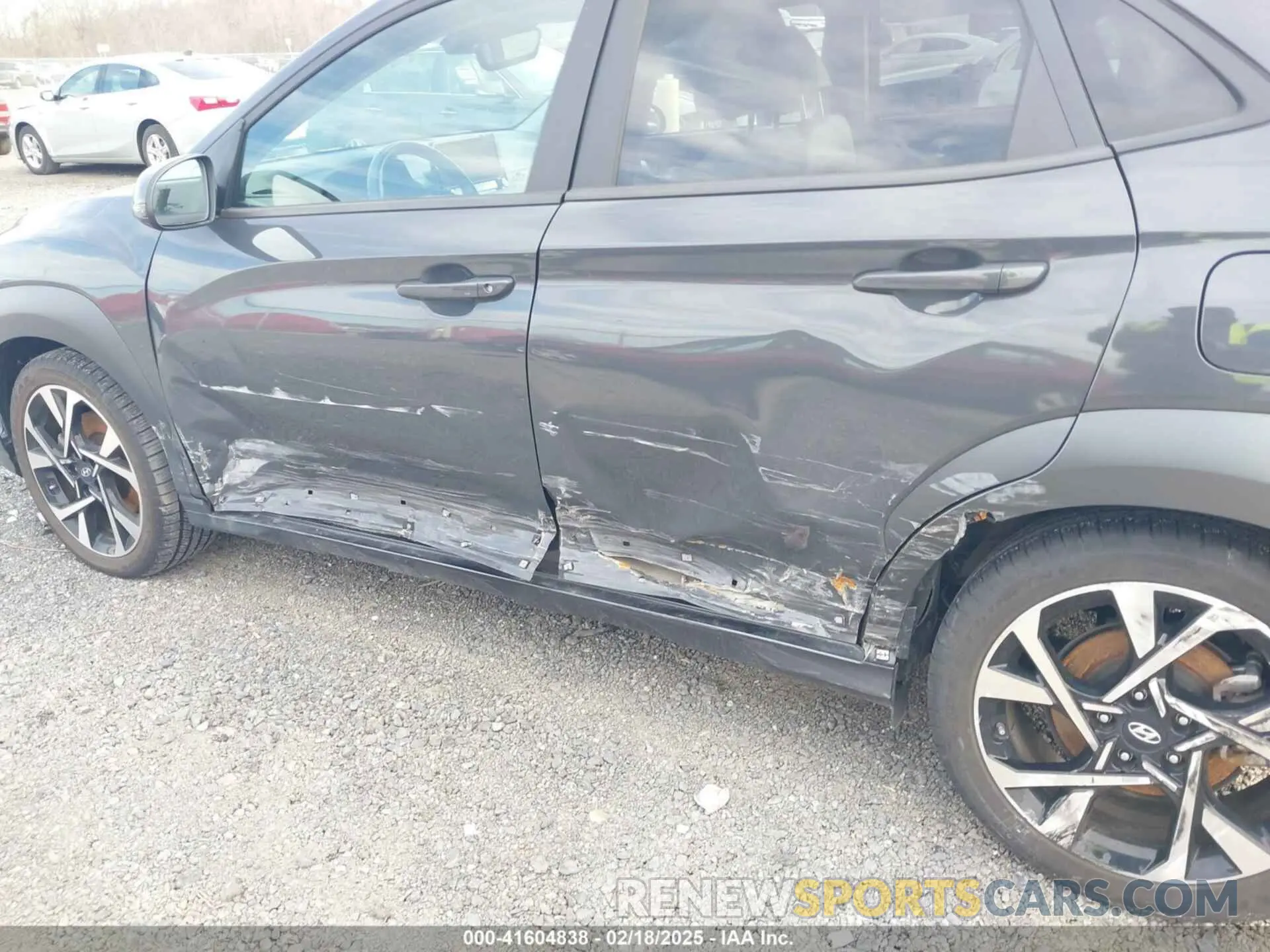 6 fotografías del automóvil dañado KM8K5CA38PU052253 HYUNDAI KONA 2023