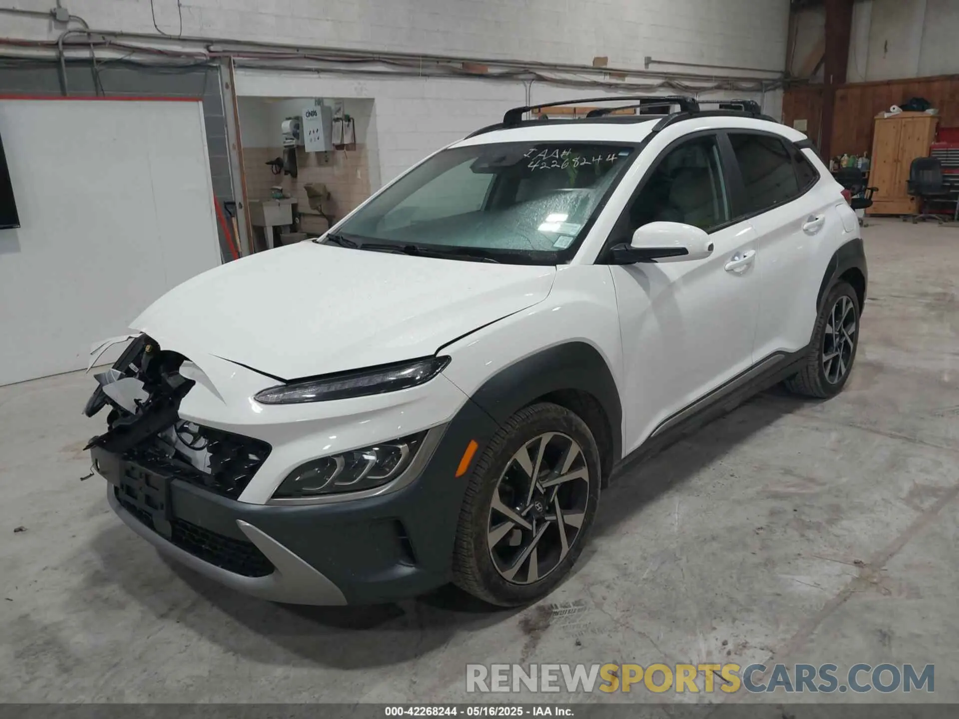 2 fotografías del automóvil dañado KM8K5CA3XPU008934 HYUNDAI KONA 2023