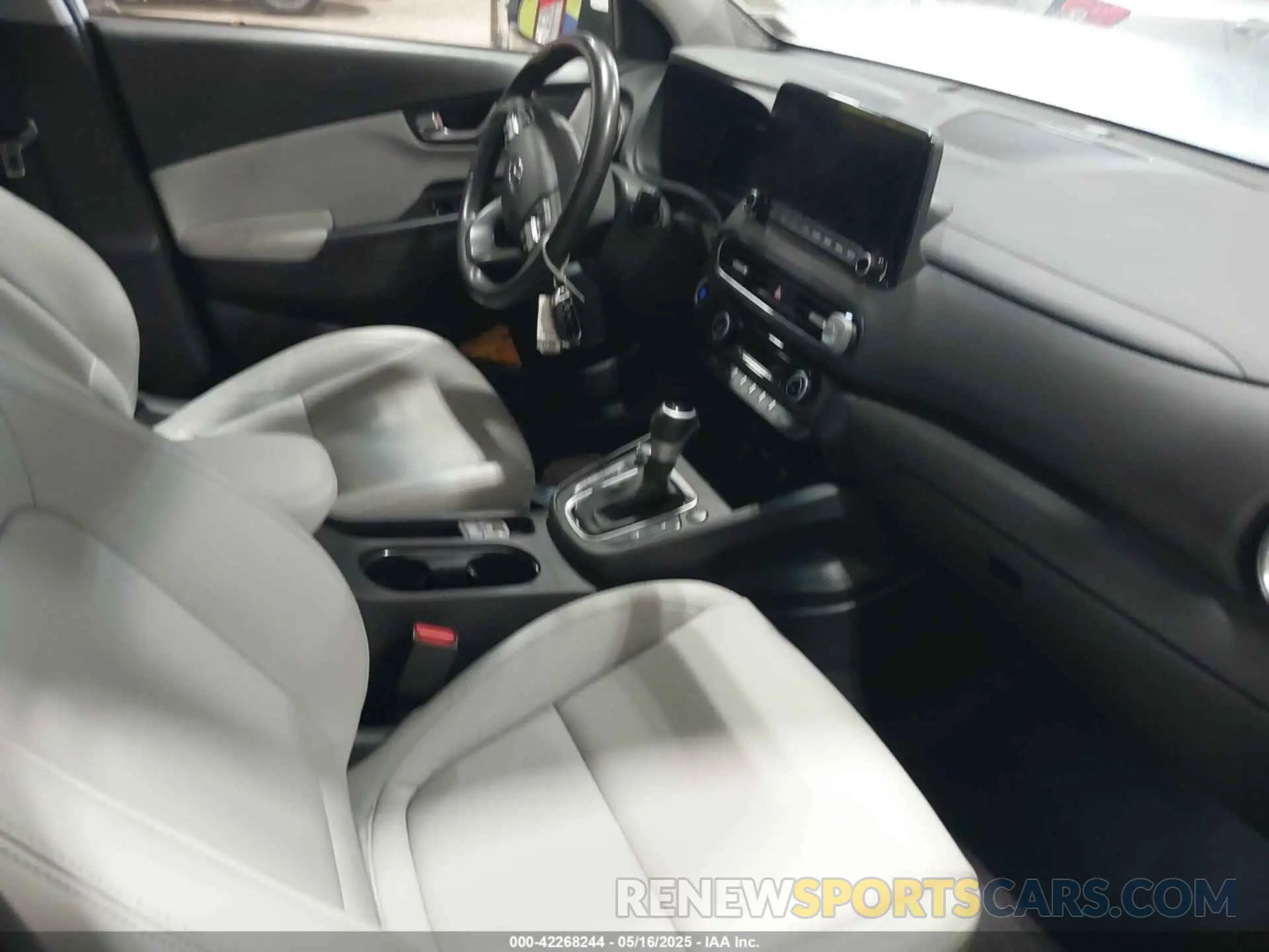 5 fotografías del automóvil dañado KM8K5CA3XPU008934 HYUNDAI KONA 2023
