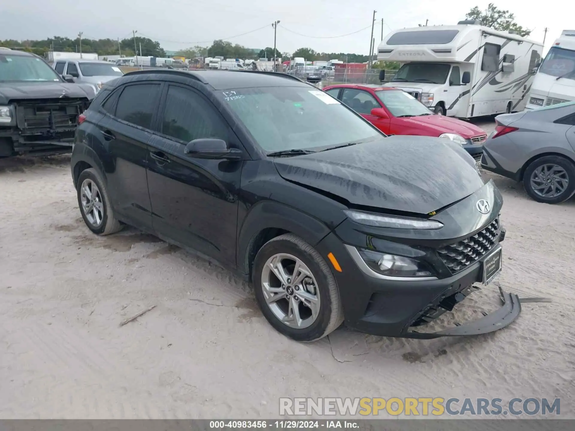 1 fotografías del automóvil dañado KM8K62AB0PU011100 HYUNDAI KONA 2023