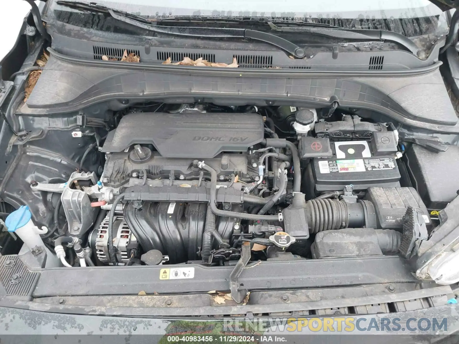10 fotografías del automóvil dañado KM8K62AB0PU011100 HYUNDAI KONA 2023