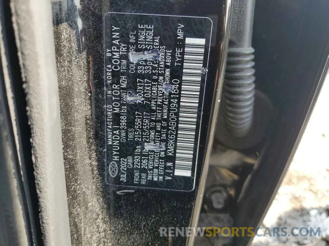 13 fotografías del automóvil dañado KM8K62AB0PU941840 HYUNDAI KONA 2023
