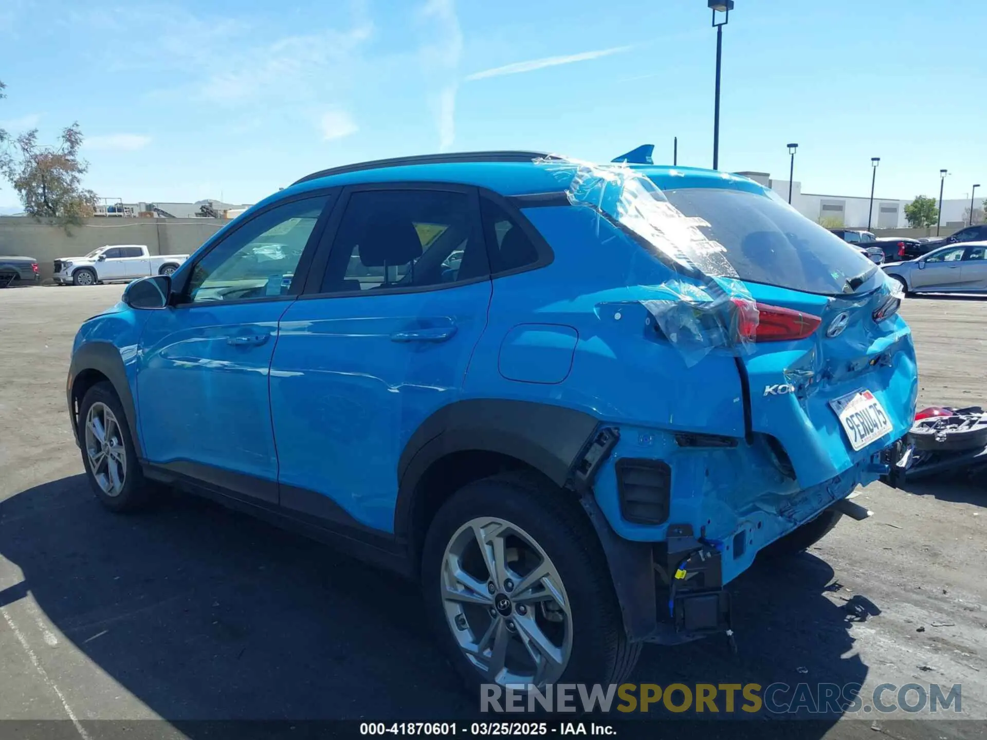15 fotografías del automóvil dañado KM8K62AB1PU980632 HYUNDAI KONA 2023