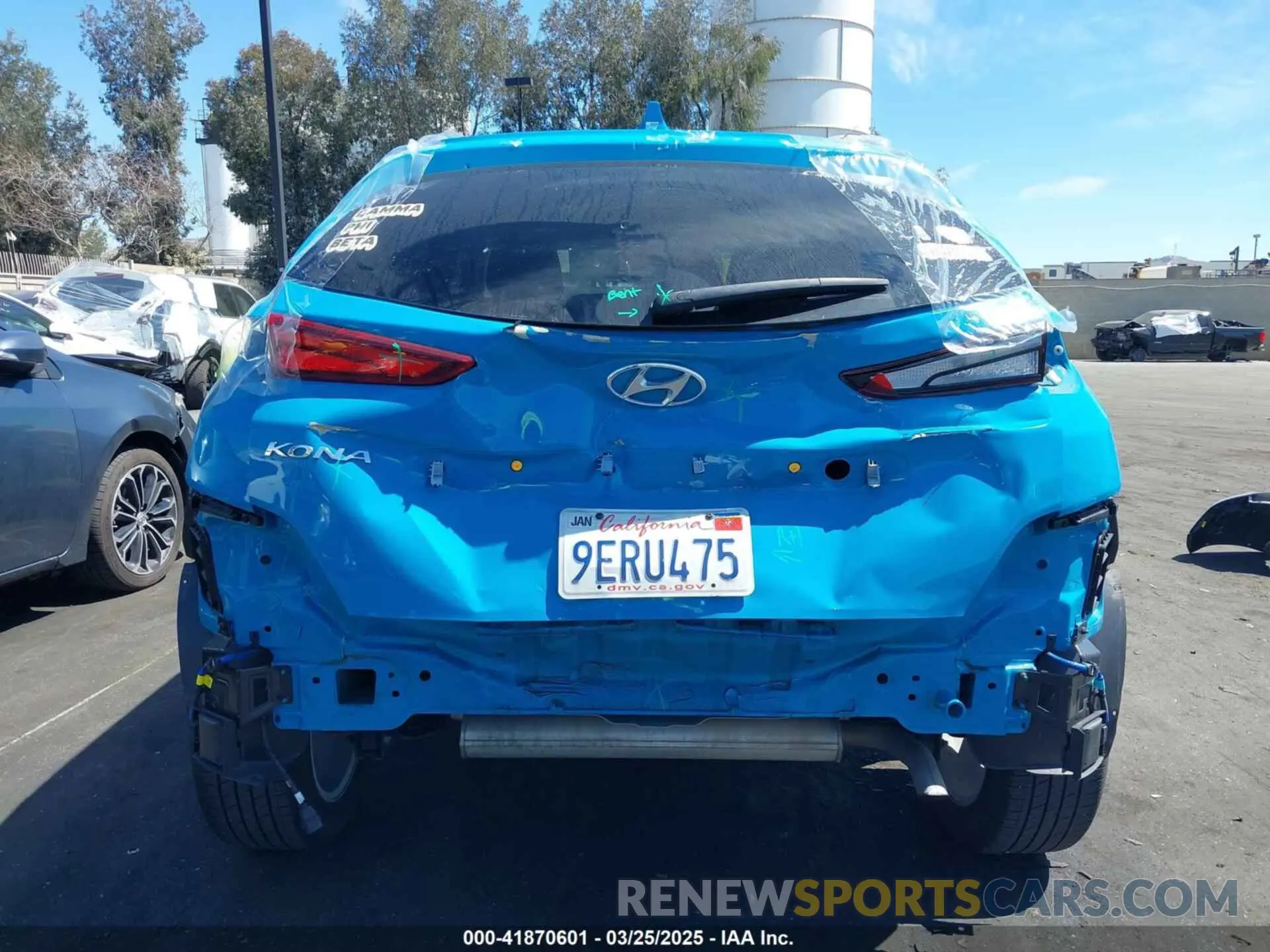 17 fotografías del automóvil dañado KM8K62AB1PU980632 HYUNDAI KONA 2023