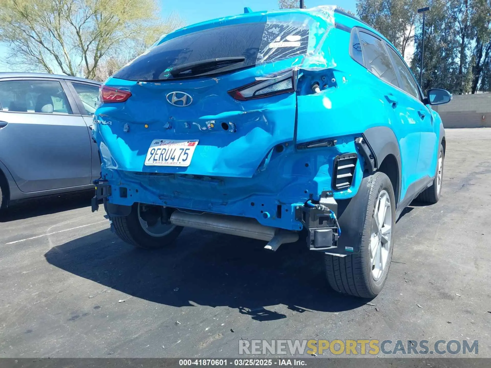 6 fotografías del automóvil dañado KM8K62AB1PU980632 HYUNDAI KONA 2023