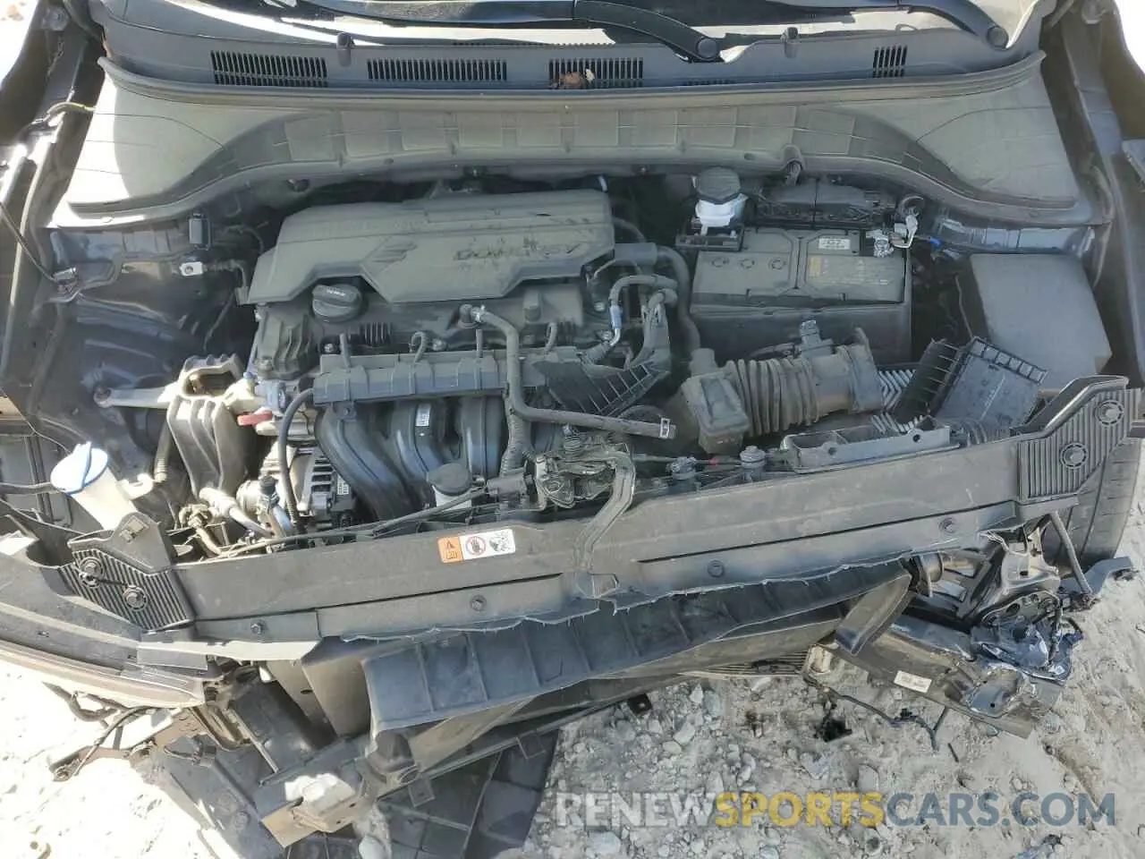 11 fotografías del automóvil dañado KM8K62AB3PU007848 HYUNDAI KONA 2023