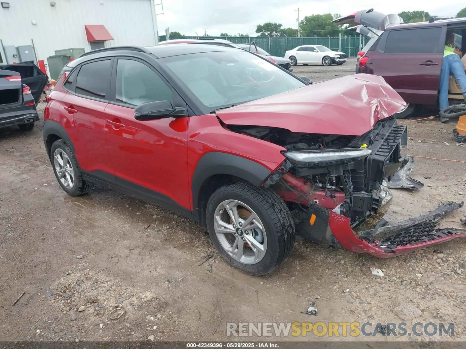 1 fotografías del automóvil dañado KM8K62AB3PU954162 HYUNDAI KONA 2023