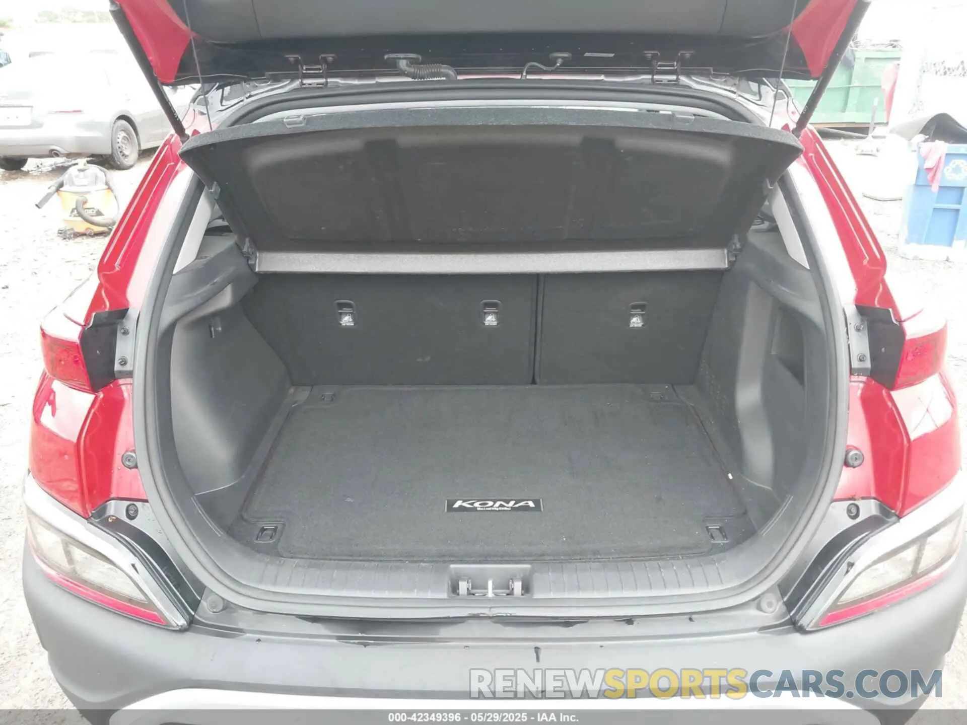 16 fotografías del automóvil dañado KM8K62AB3PU954162 HYUNDAI KONA 2023