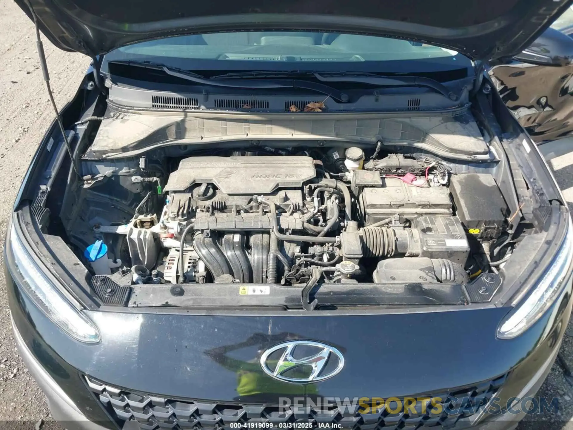 10 fotografías del automóvil dañado KM8K62AB5PU042651 HYUNDAI KONA 2023
