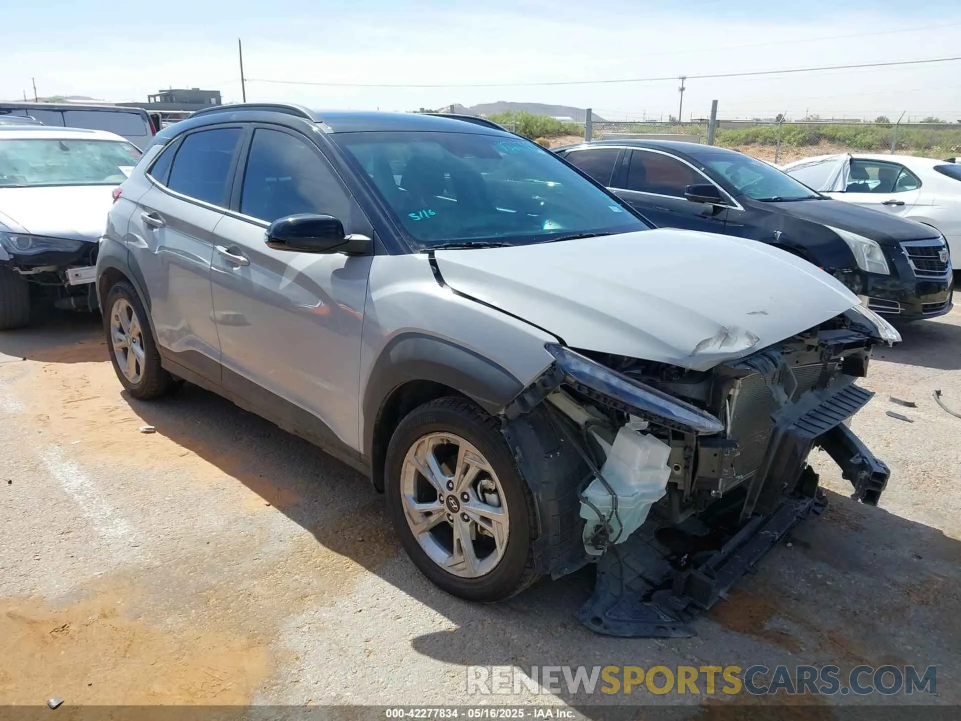 1 fotografías del automóvil dañado KM8K62AB6PU956648 HYUNDAI KONA 2023