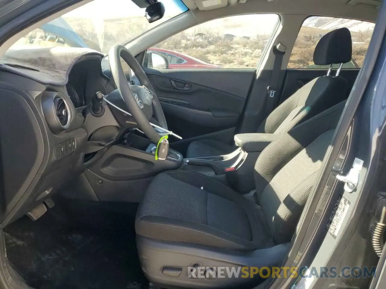 7 fotografías del automóvil dañado KM8K62AB7PU059497 HYUNDAI KONA 2023