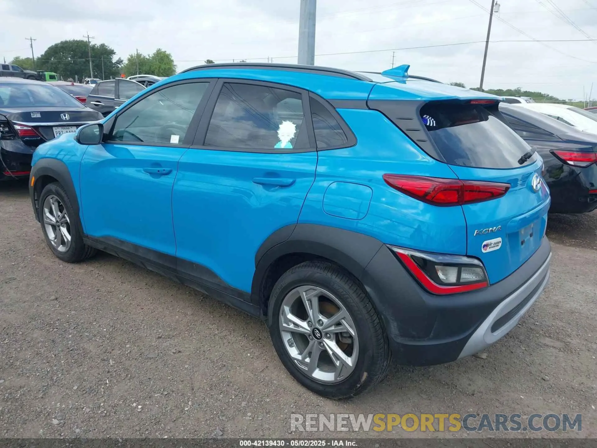 3 fotografías del automóvil dañado KM8K62AB8PU004377 HYUNDAI KONA 2023