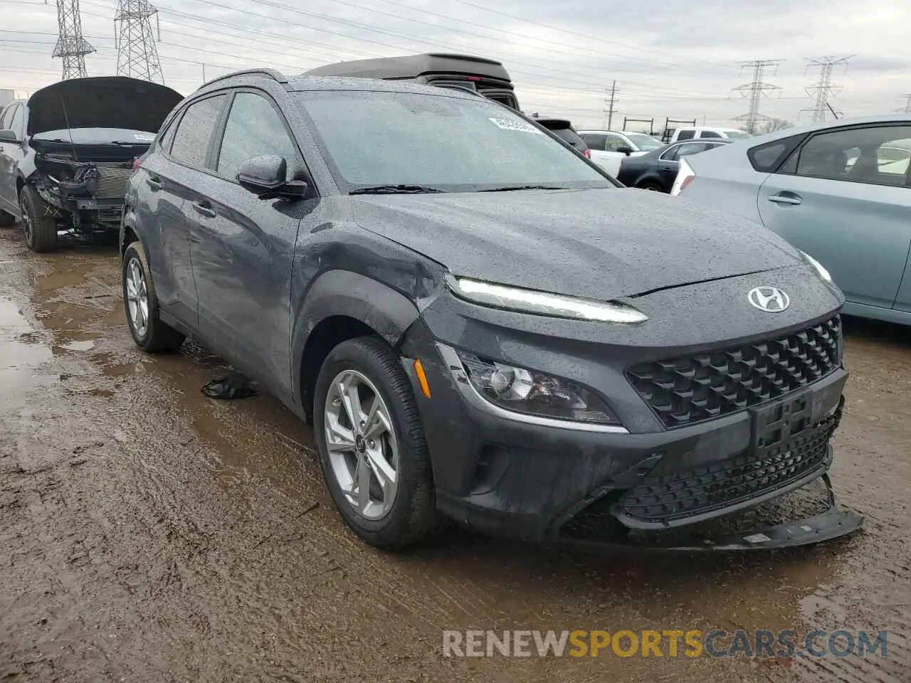 4 fotografías del automóvil dañado KM8K62AB8PU061193 HYUNDAI KONA 2023