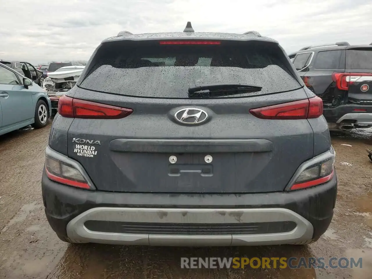 6 fotografías del automóvil dañado KM8K62AB8PU061193 HYUNDAI KONA 2023