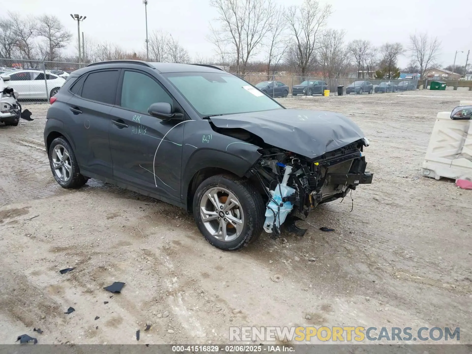 1 fotografías del automóvil dañado KM8K62AB8PU936451 HYUNDAI KONA 2023
