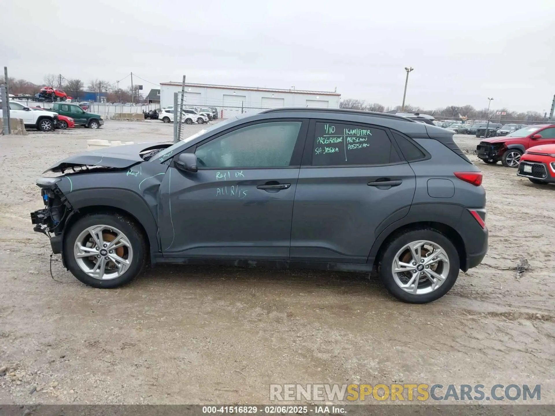 15 fotografías del automóvil dañado KM8K62AB8PU936451 HYUNDAI KONA 2023