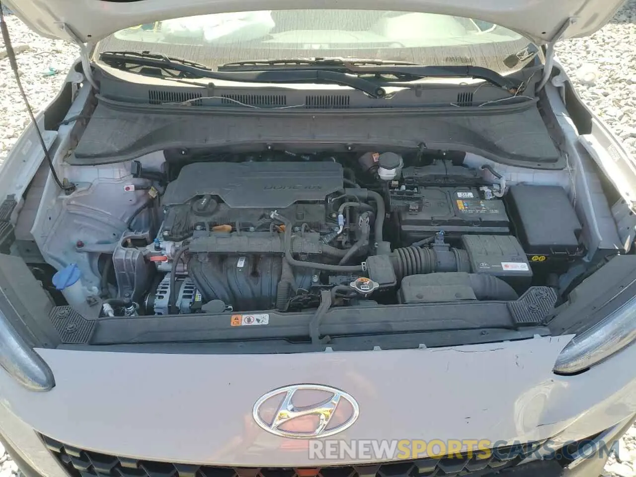11 fotografías del automóvil dañado KM8K62AB8PU985827 HYUNDAI KONA 2023