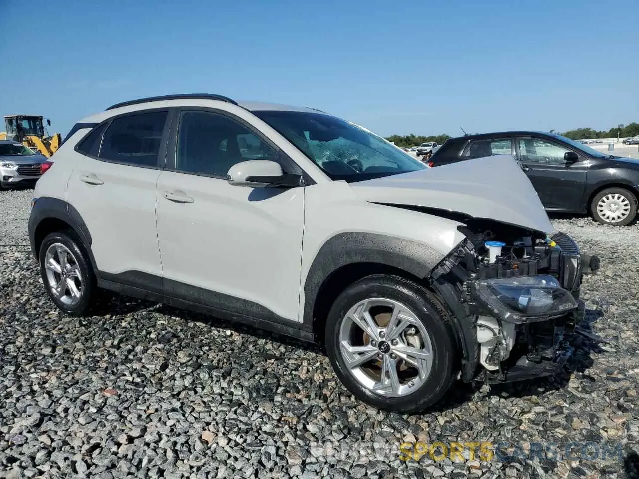 4 fotografías del automóvil dañado KM8K62AB9PU017980 HYUNDAI KONA 2023